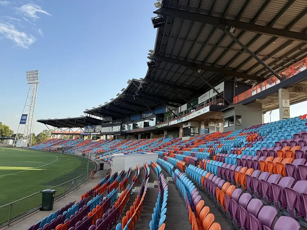 TIO Stadium, Marrara, where the Dolphins play their Darwin home game